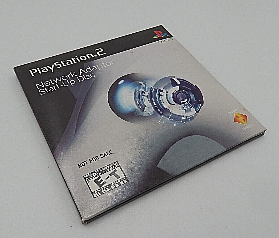 Official Sony PlayStation 2 PS2 Network Adapter OEM Authentic Startup Disc