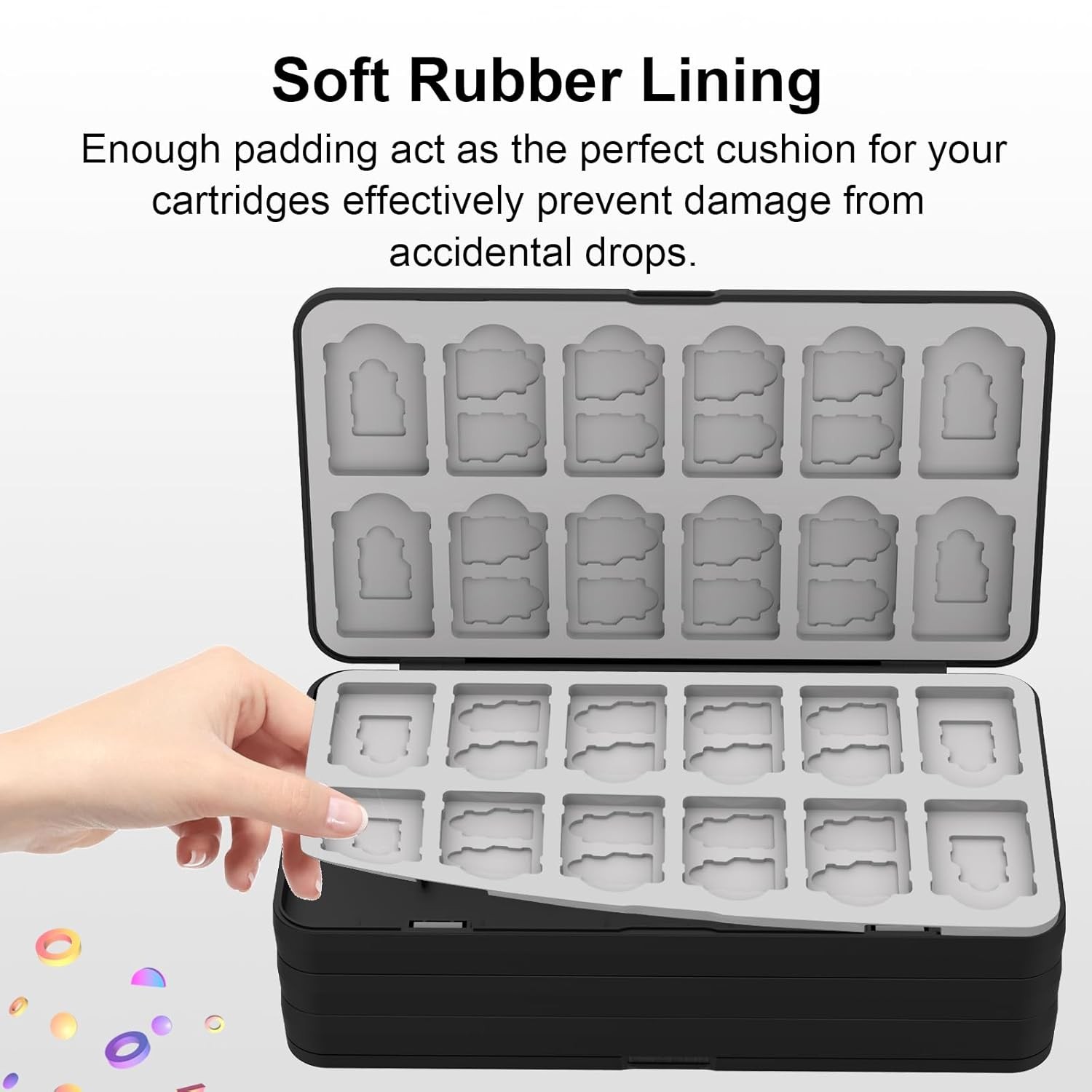 For Nintendo Switch Game Card Case – 48 / 96 / 120 Slot Storage Box & SD Cards