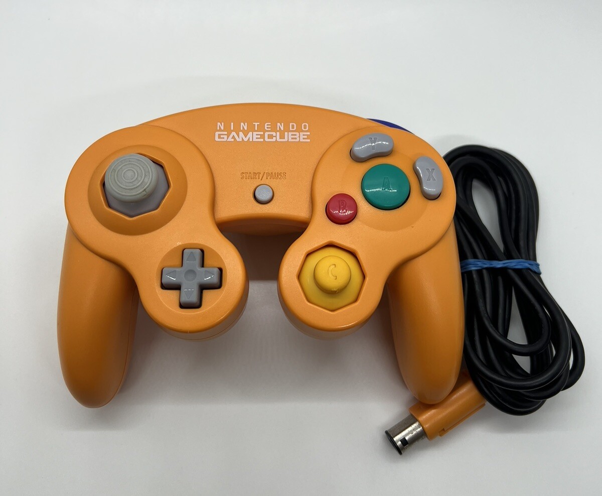 Nintendo GameCube Controller Spice Orange OEM Original