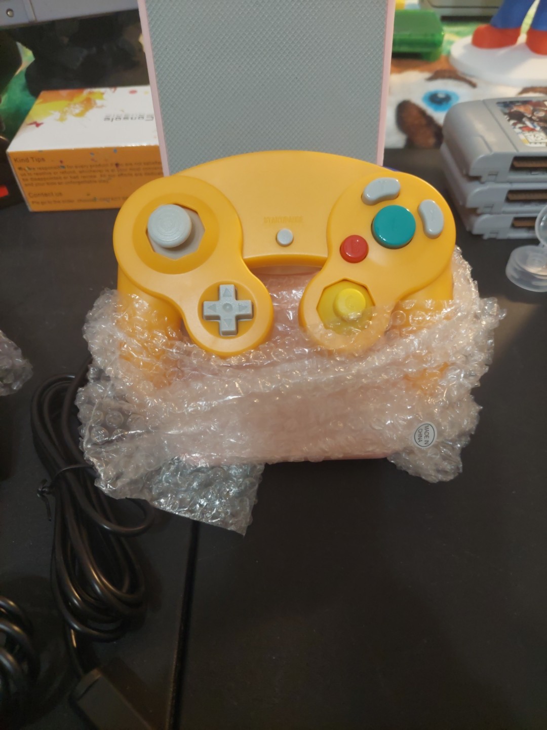 Brand New Xyab Controller for Nintendo GameCube/Wii Spice Orange
