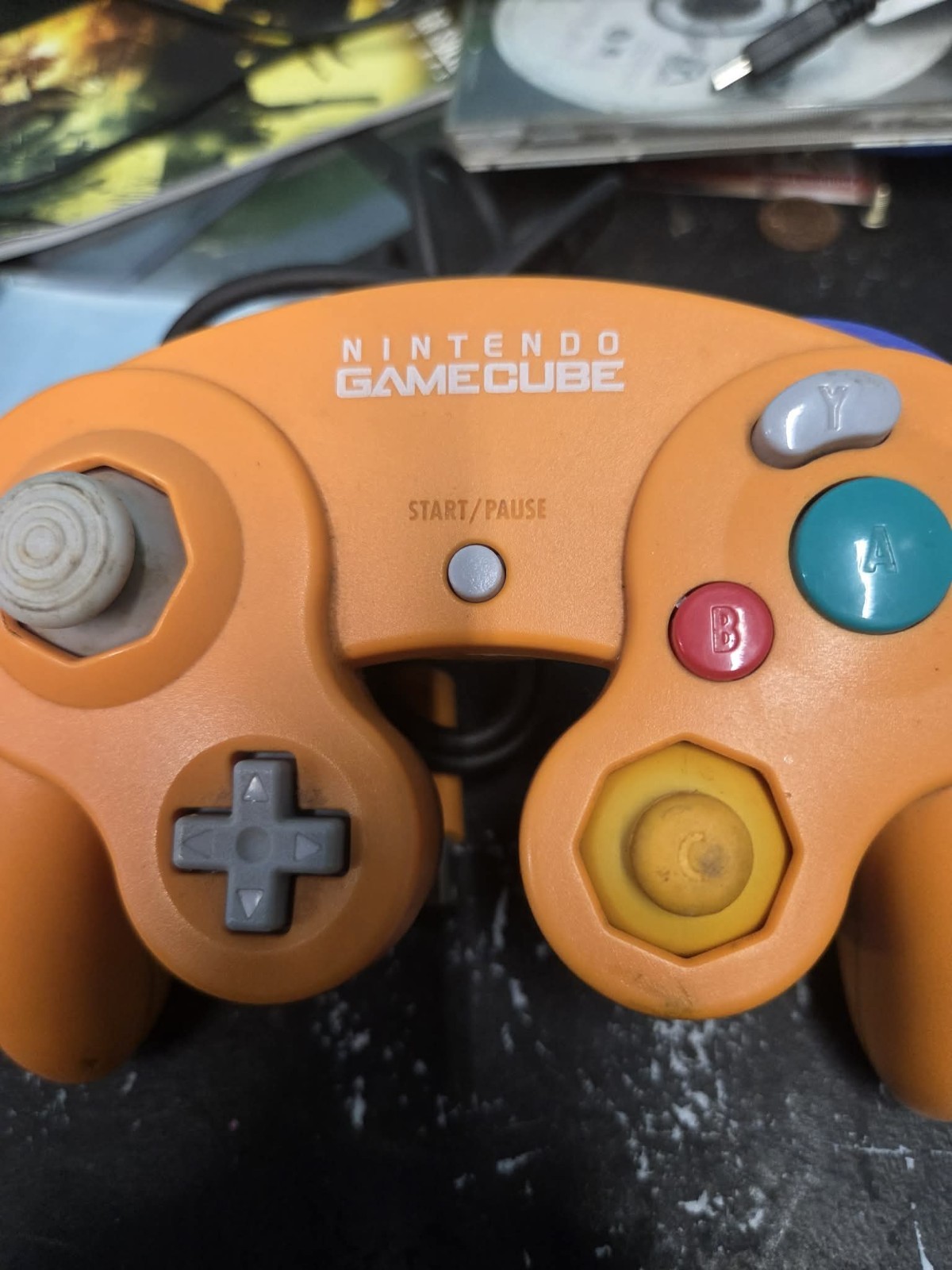 Official Nintendo GameCube Controller Spice Orange