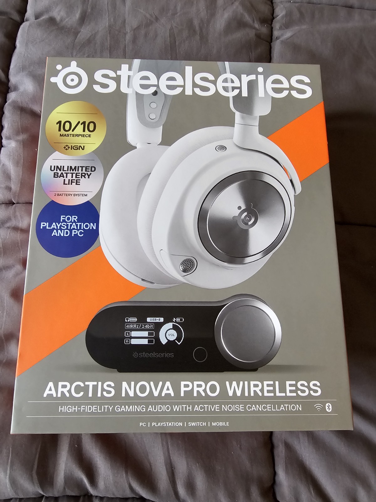 SteelSeries – Arctis Nova Pro Wireless Multi Gaming Headset for PC, PS5, PS4,…