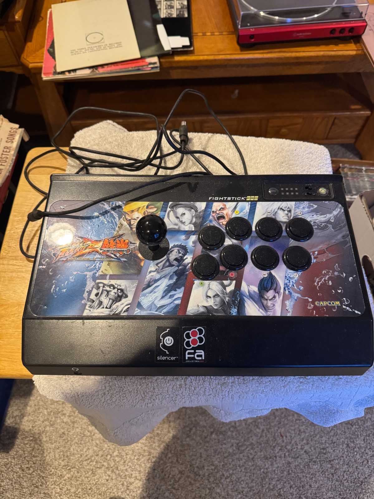 Mad Catz FightStick Pro Street Fighter X Tekken – PARTS/REPAIR UNKNOWN WORKING