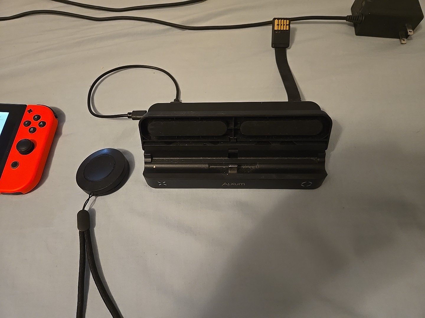 Nintendo Switch (PATCHED) with Joy Cons, Multi-purpose Dock, and charging cable