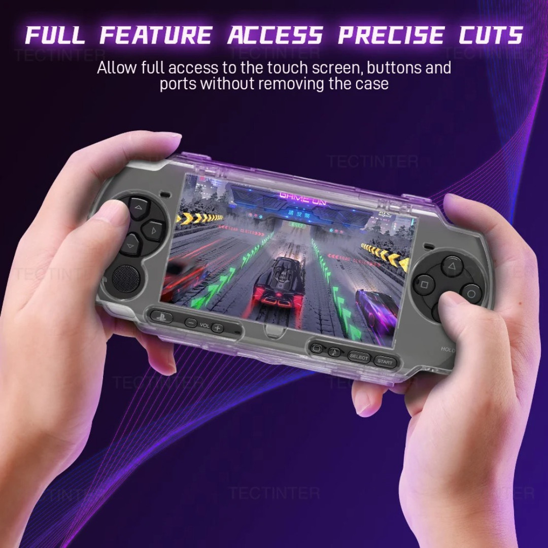 Clear Anti-dust Hard Skin Case Protecter cover for sony PSP 2000 30000 Console