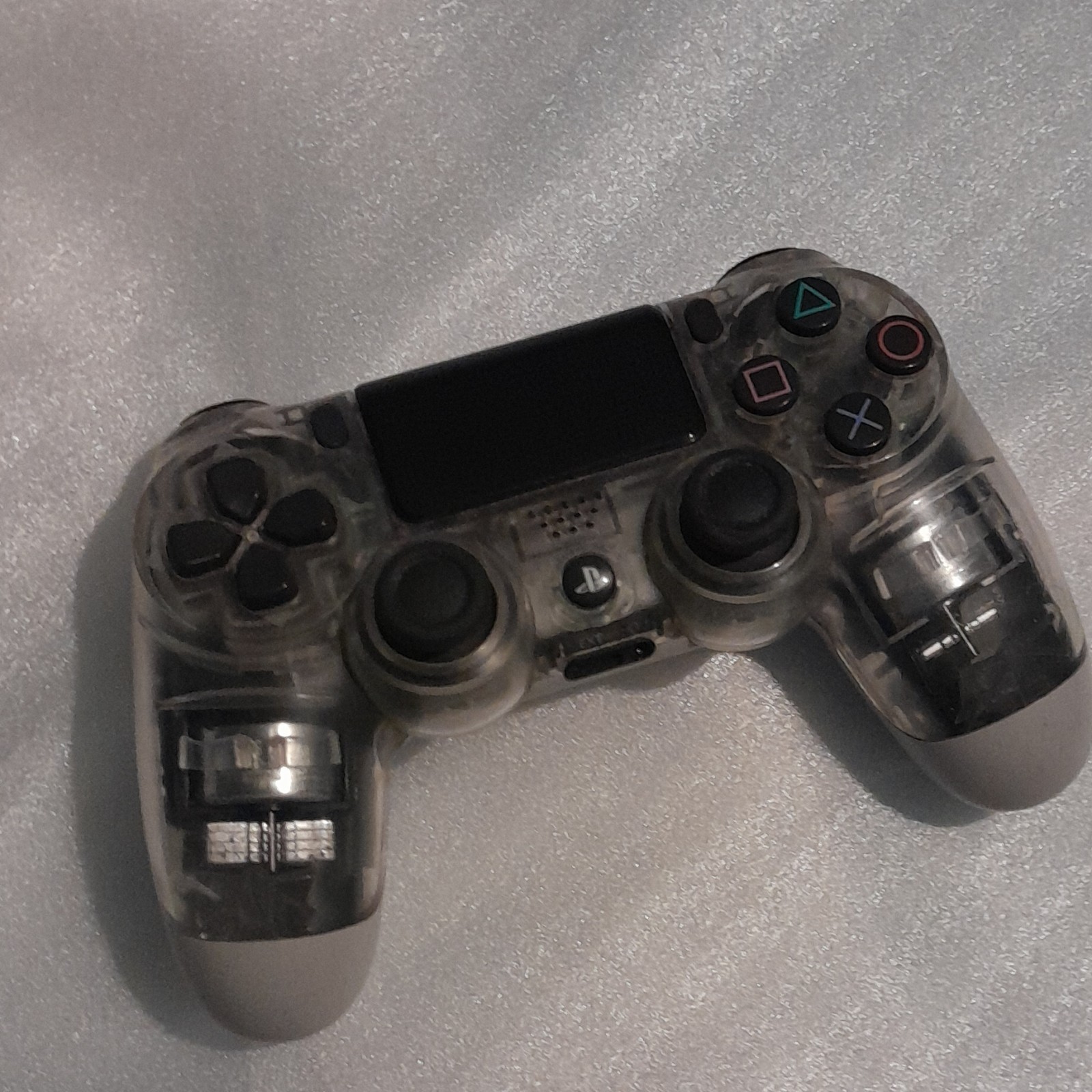 Sony DualShock 4 Wireless PS4 Controller Clear/Gray CUH-ZCT2U