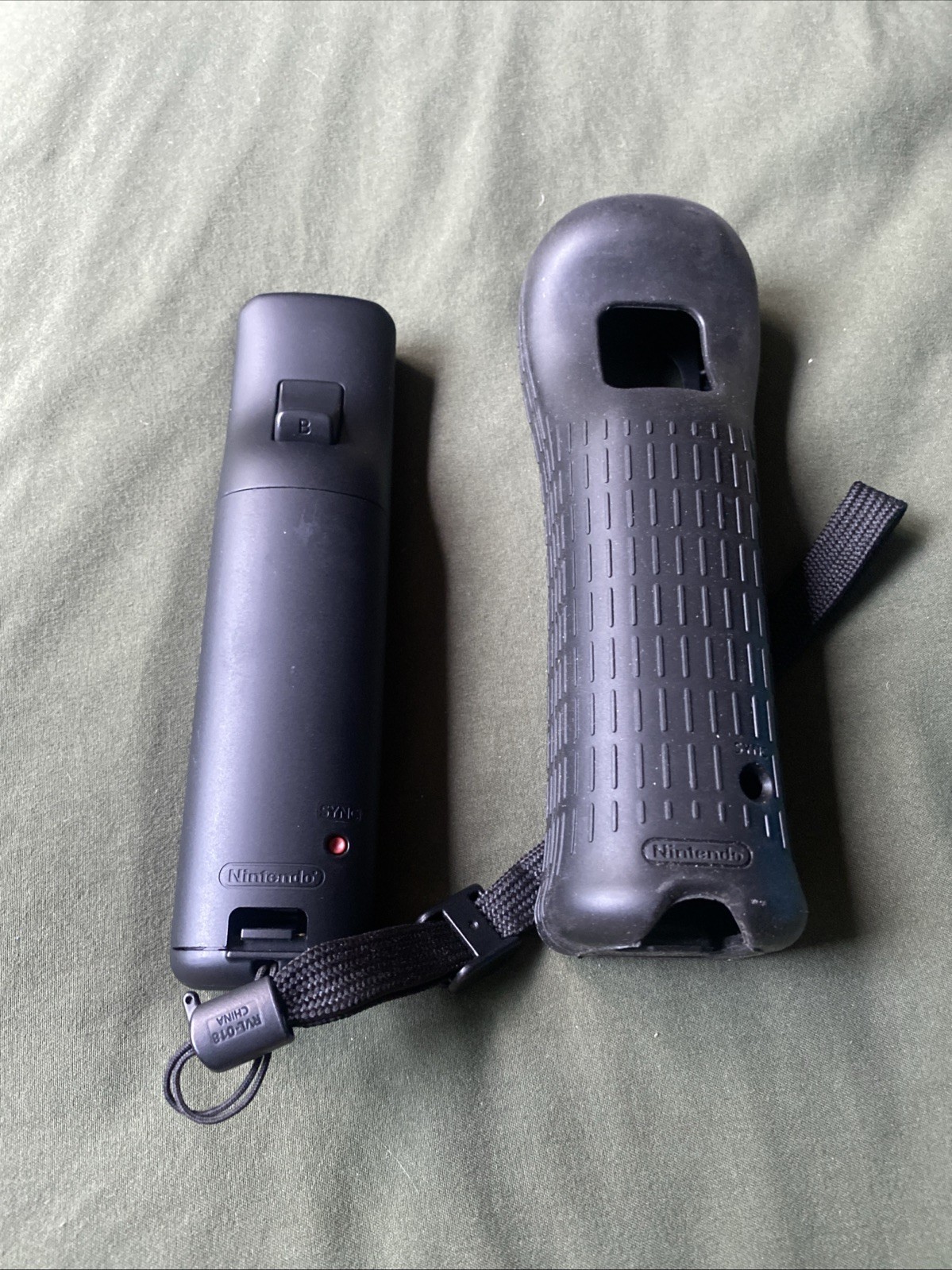 Wii Motion Plus Controller Wiimote Black Official OEM Nintendo Wii U Box Variant