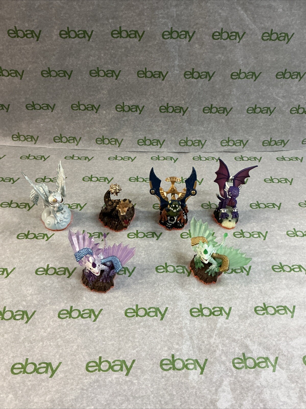 skylanders giants dragons Lot As Shown Lot Of 6