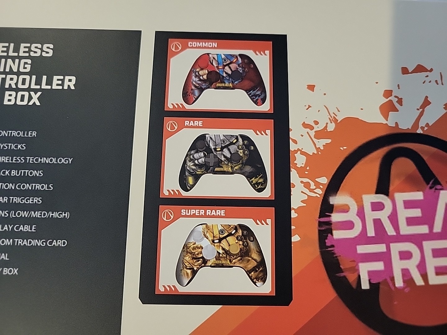 Borderlands 4 Mystery Controller Loot Box Limited Edition PC Nintendo Switch