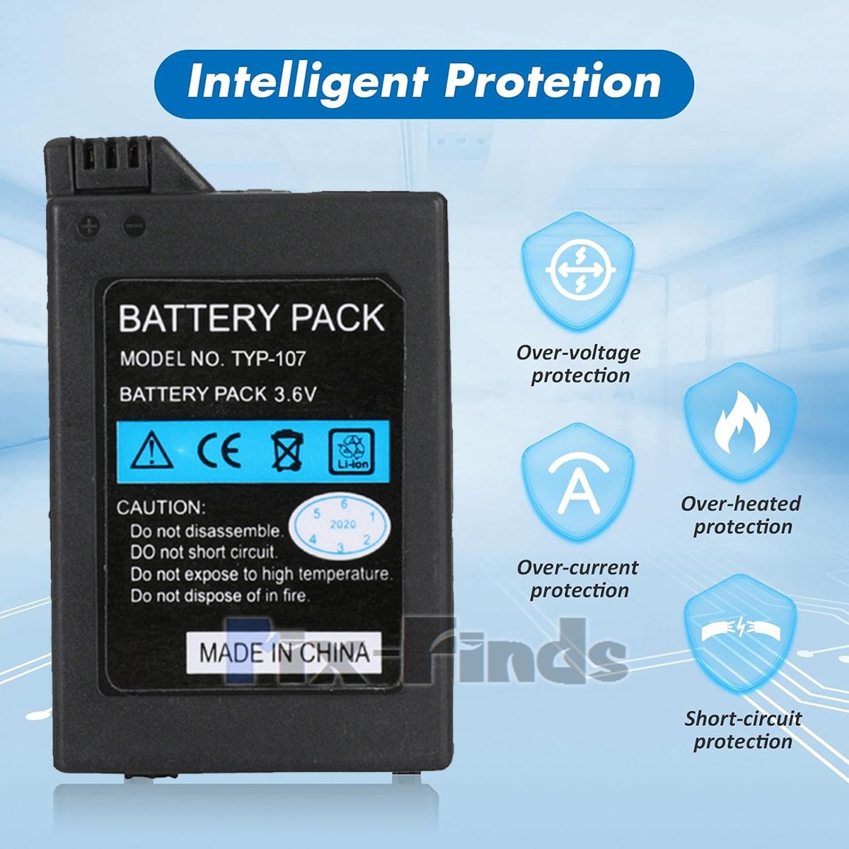 LOT Rechargeable 3600mah Replacement Battery for Sony PSP Slim 2000/3000+Charger