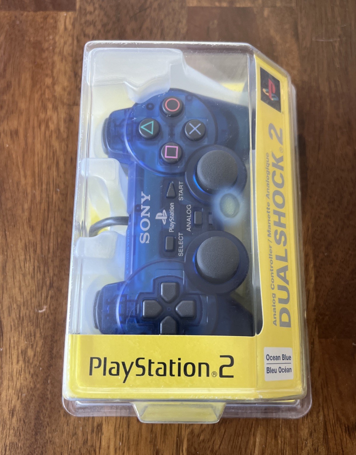 Sony PlayStation 2 DualShock 2 Controller Ocean Blue SCPH-10010 New Sealed