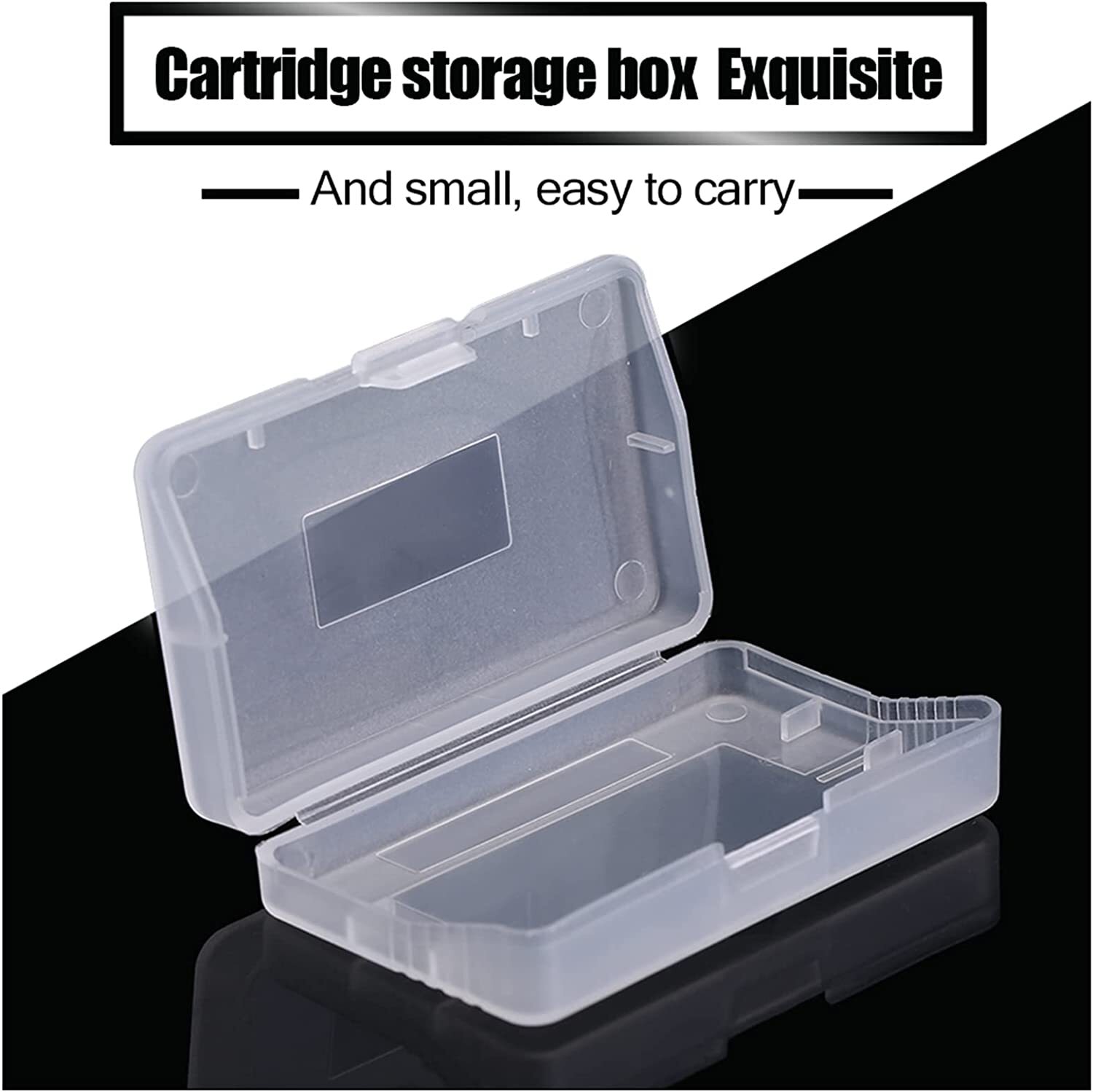 1-50 Lot Clear GBA Games Dust Covers Cartridge Cases Nintendo Game Boy Advance