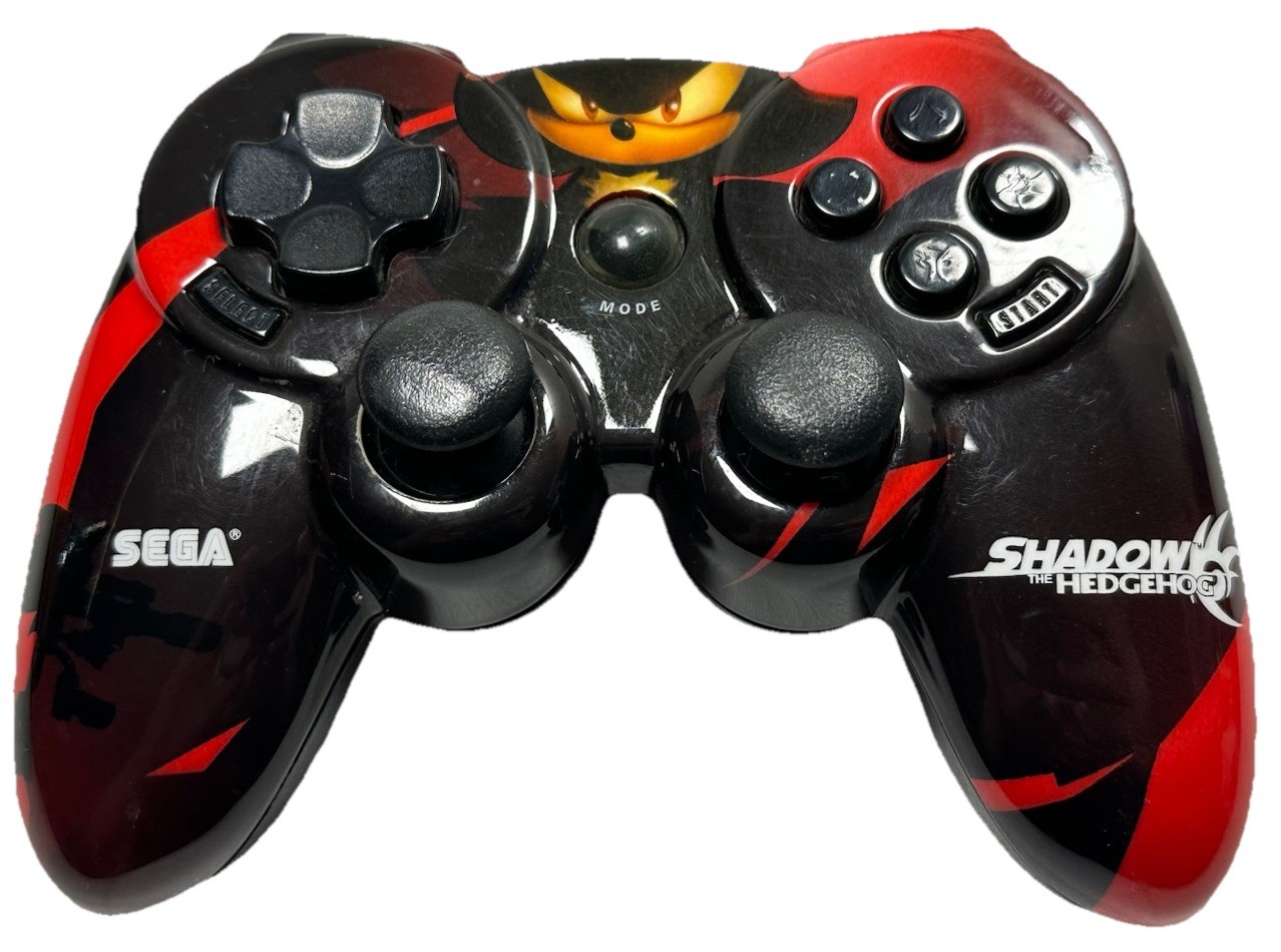 SEGA Shadow The Hedgehog 2005 NubyTech PS2 Collectible Controller