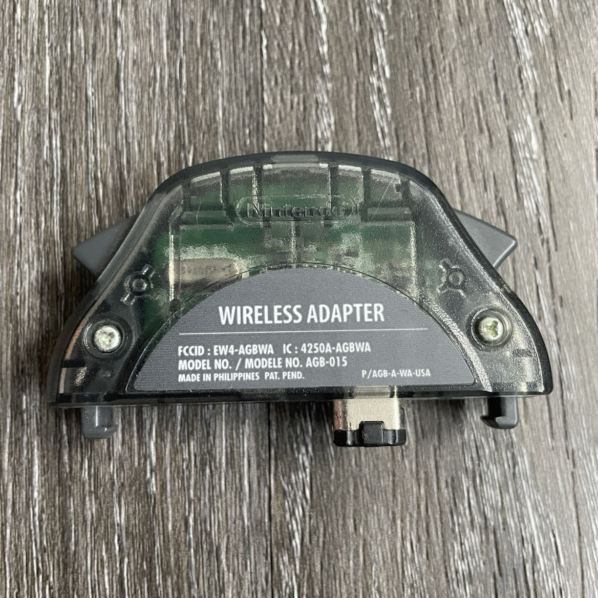 Nintendo Gameboy Advance Wireless Adapter GBA Model AGB-015