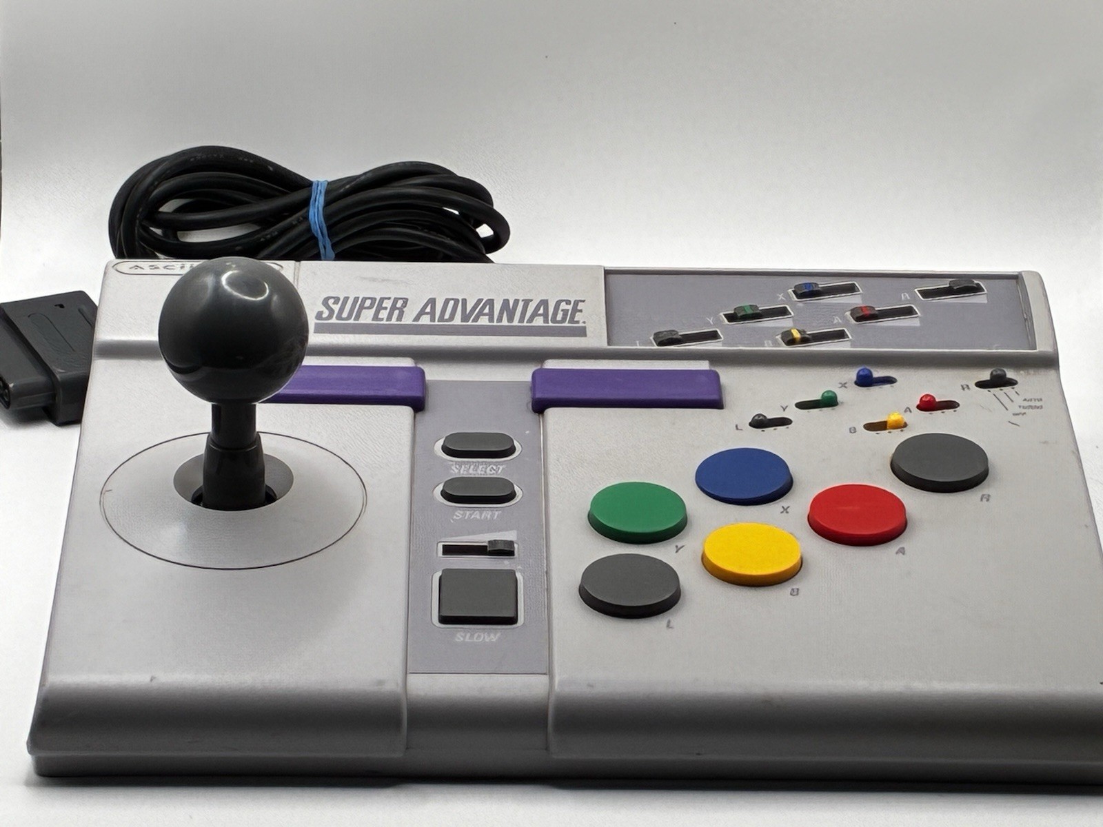 AsciiWare Super Advantage Joystick Controller – SNES Super Nintendo Model 4910