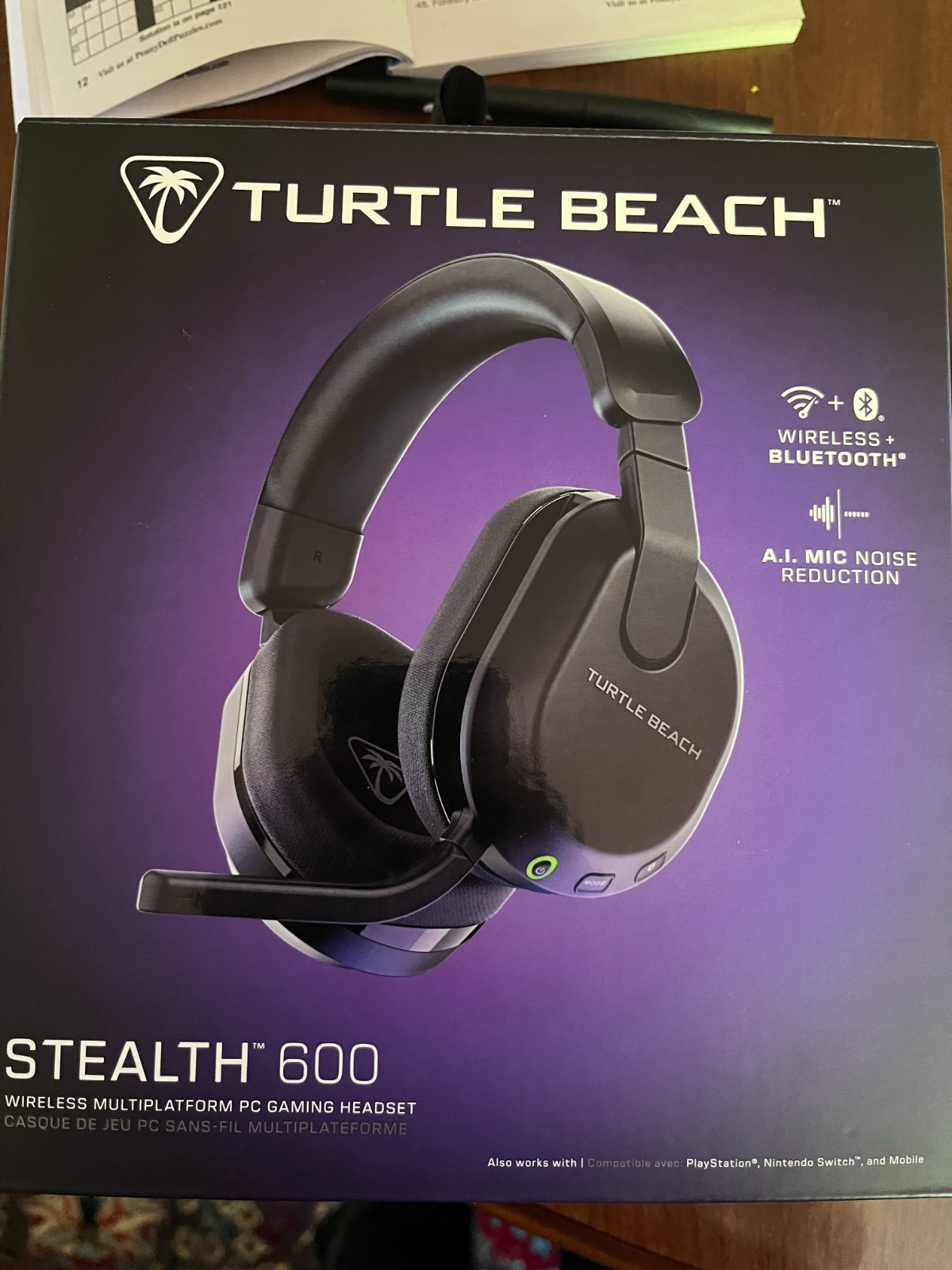 Turtle Beach Stealth 600 Headphone/Headset. Playable on PC, PS Switch, Mobile