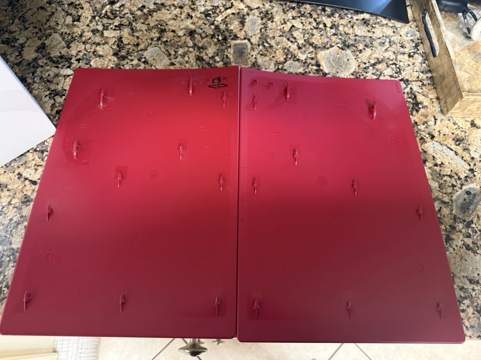 Sony PS5 (Launch Ver) Official Digital Console Covers Plates Volcanic Red