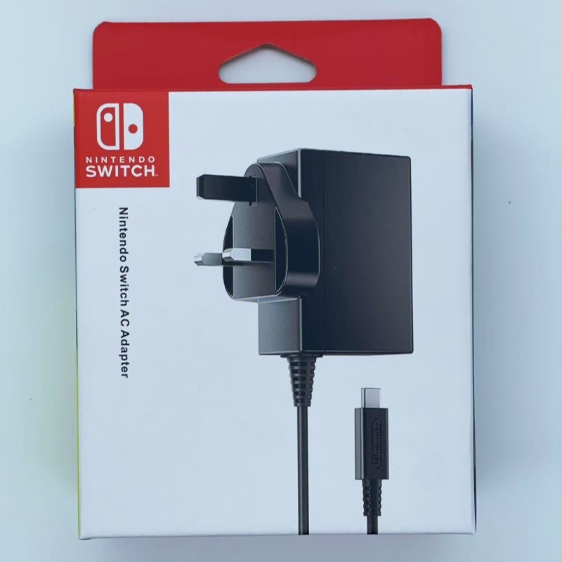 Genuine Nintendo Switch/Lite AC Power Supply Adapter US/CA EU UK plug charger