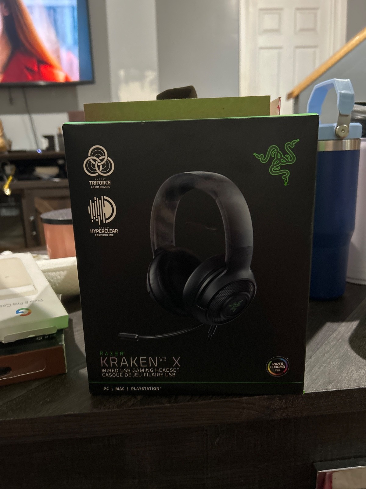 Razer – Kraken V3 Pro HyperSense Wireless Gaming Headset for Multi-Platform