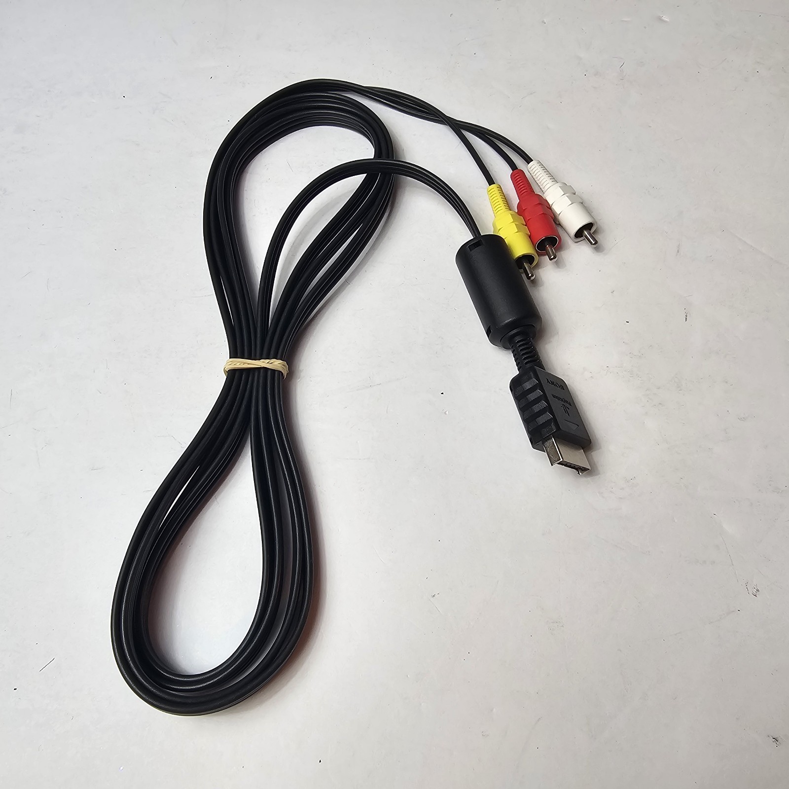 Official Sony Playstation 1 2 3 PS1 PS2 PS3 Audio Video AV Wire Cord