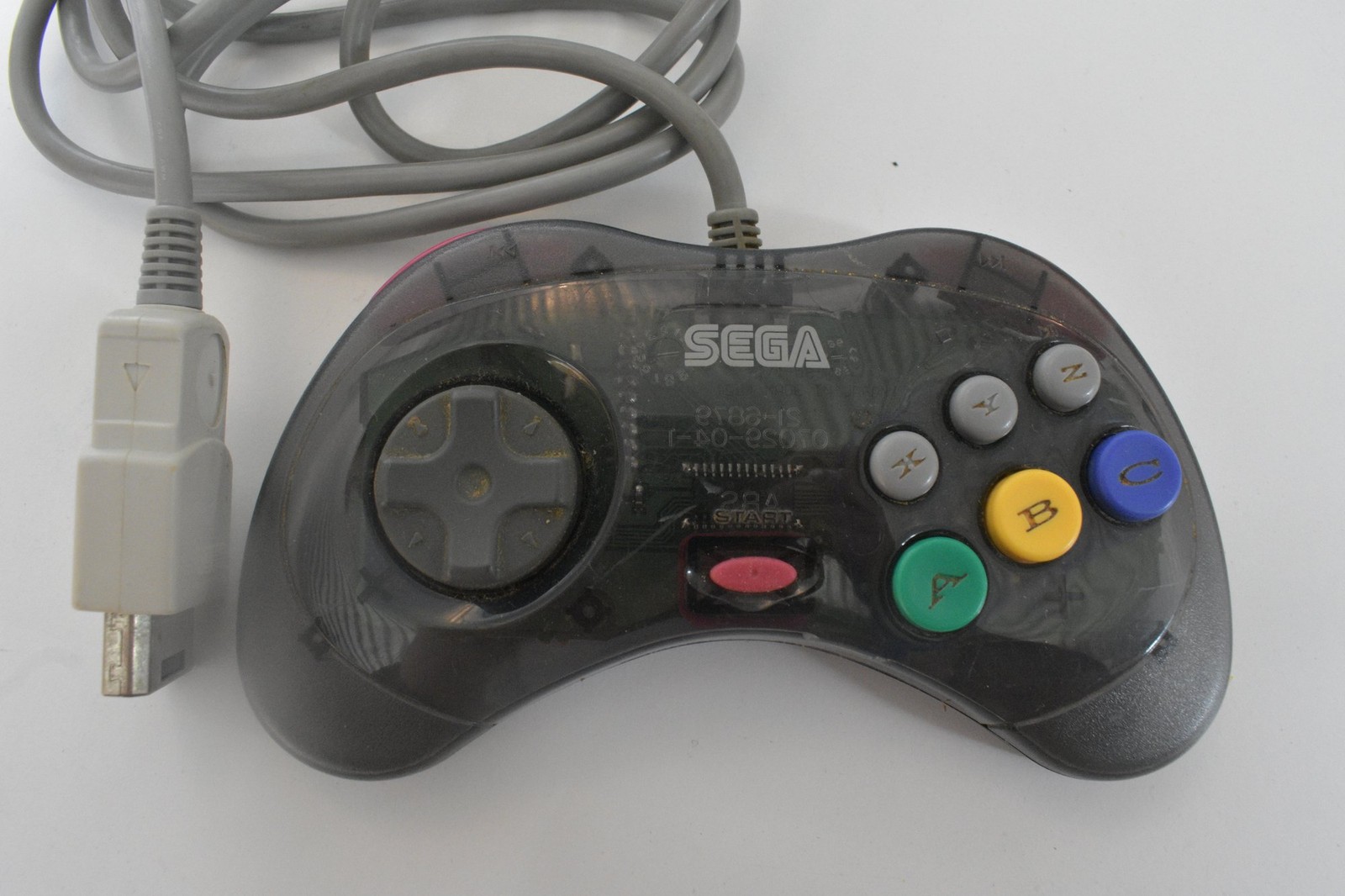 Sega Saturn Controller Pad Smoke Clear Translucent Japan NTSC-J