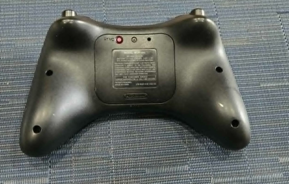 Official Nintendo Wii U Pro Controller Black WUP-005 Wireless Tested OEM