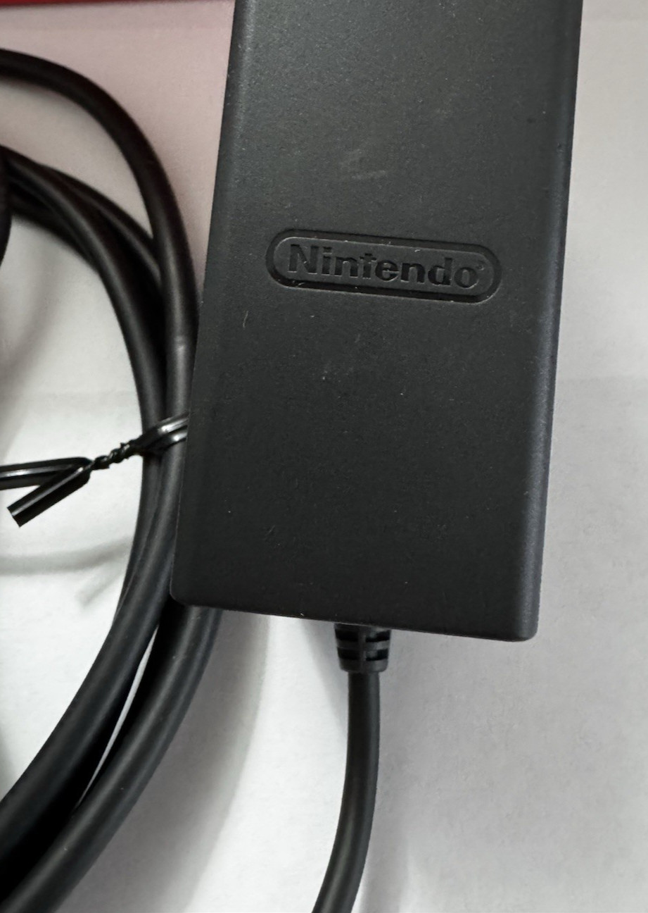 OEM Nintendo Switch OLED White Dock HEG‑007 w/ LAN Port, Power Cord & HDMI Cable