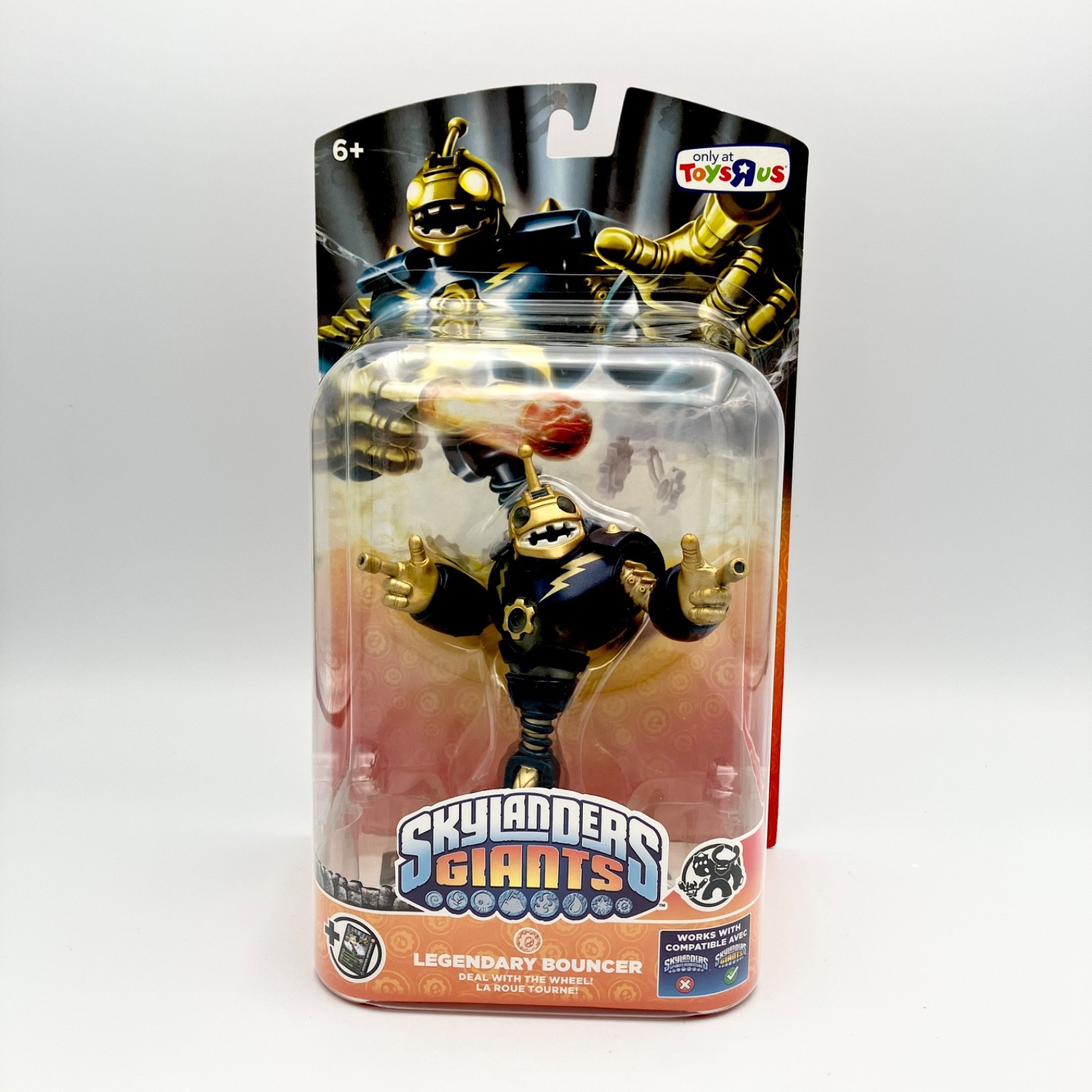 Skylanders Giants Legendary Bouncer Figure Toys R Us Exclusive NEW SEALED