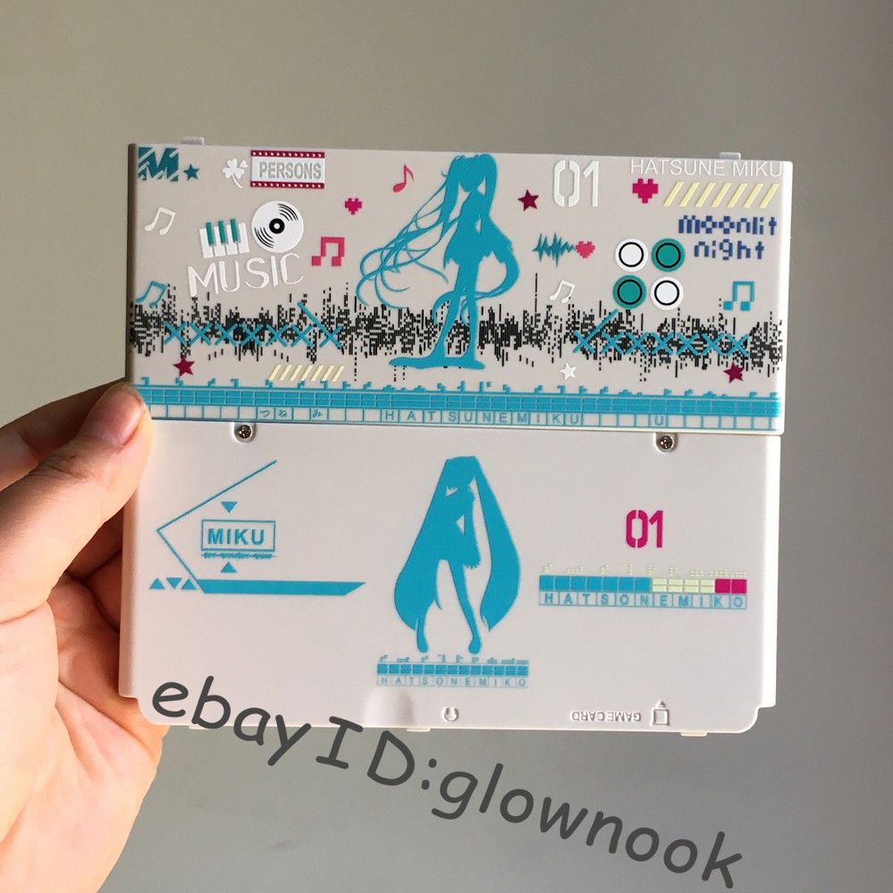 Music Theme Replacement Housing Top&Bottom Shell Case for New Nintendo 3DS Rare!