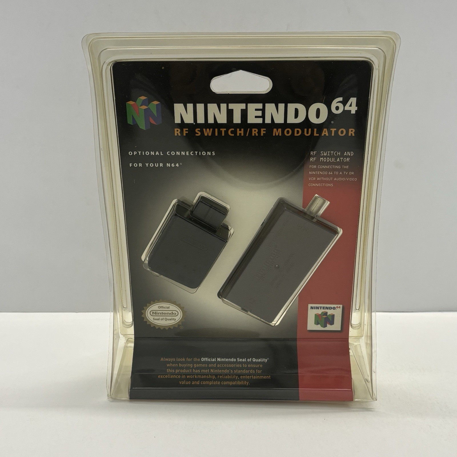 Nintendo N64 N64 GameCube RF SNES Super NES Switch Modulator Blister Package OEM