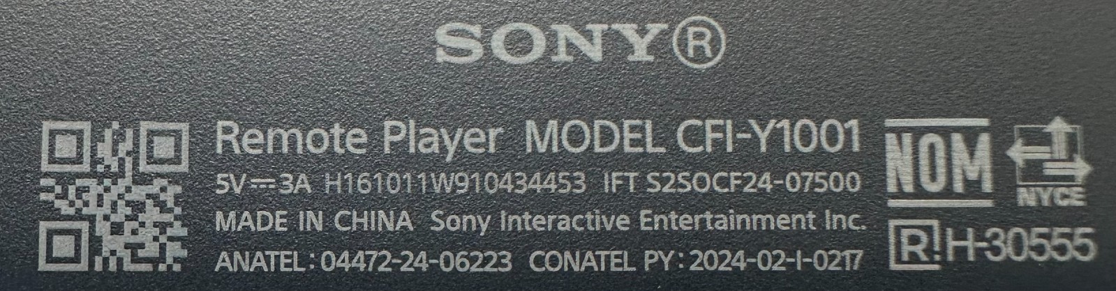 PlayStation PS5 Portal Remote Player CFI-Y1001 – Midnight Black *READ*