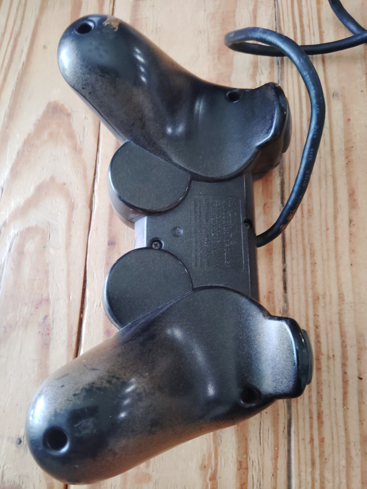 PS2 Dual Shock 2 Analog Controller Gold And Black Custom Paint Ps2 Tested Works