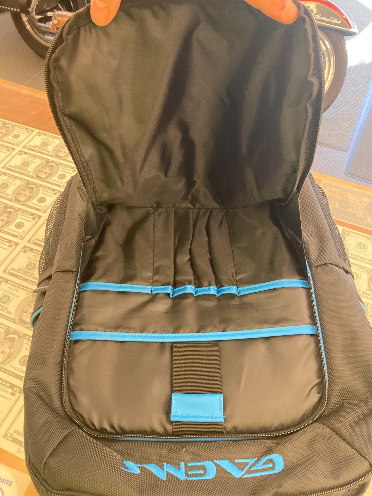 GAEMS Hex Pac Backpack Compatible with PlayStation, Xbox Switch, Laptops