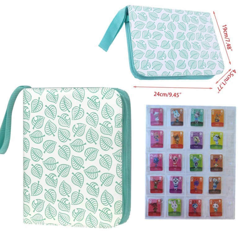 200/400 Pockets Card Holder for Amiibo NFC Card Foldable Portable Collect Album
