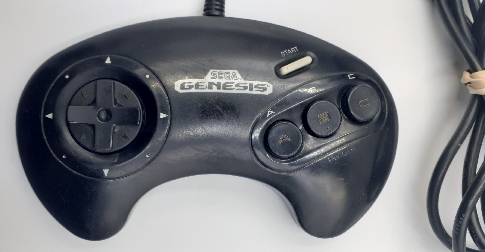 Sega Genesis Controller Lot: 1 Original, 1 Hyperkin In Box Unopened.