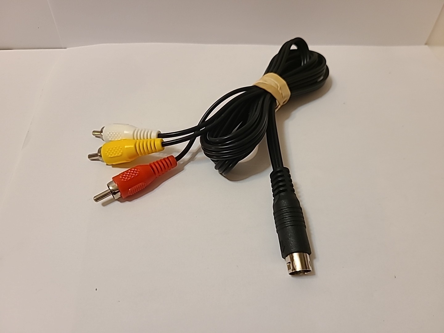 Sega Genesis Model 2 AV Cable RCA Audio Video Cord Used Tested Works US SELLER