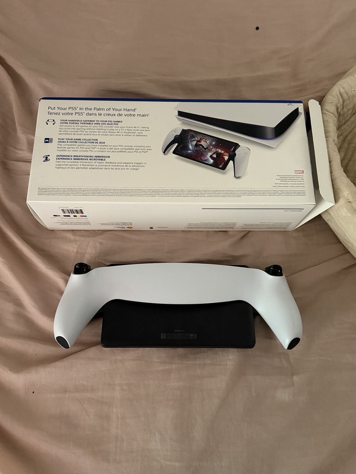 PlayStation Portal PS5 Remote Player Controller, White Handheld Accessory