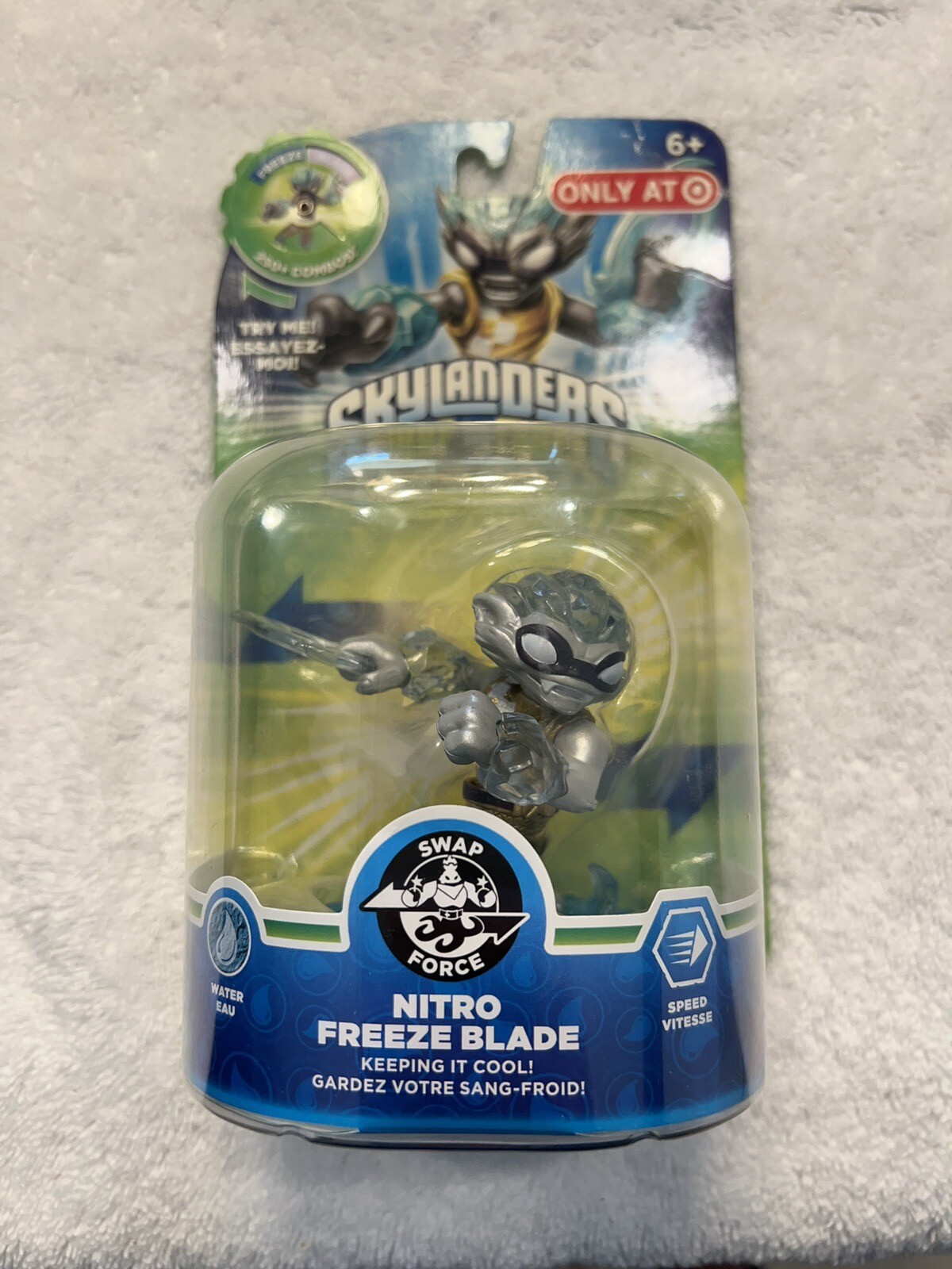 Skylanders Swap Force Nitro Freeze Blade VERY RARE AND VERY HARD TO FIND!!!