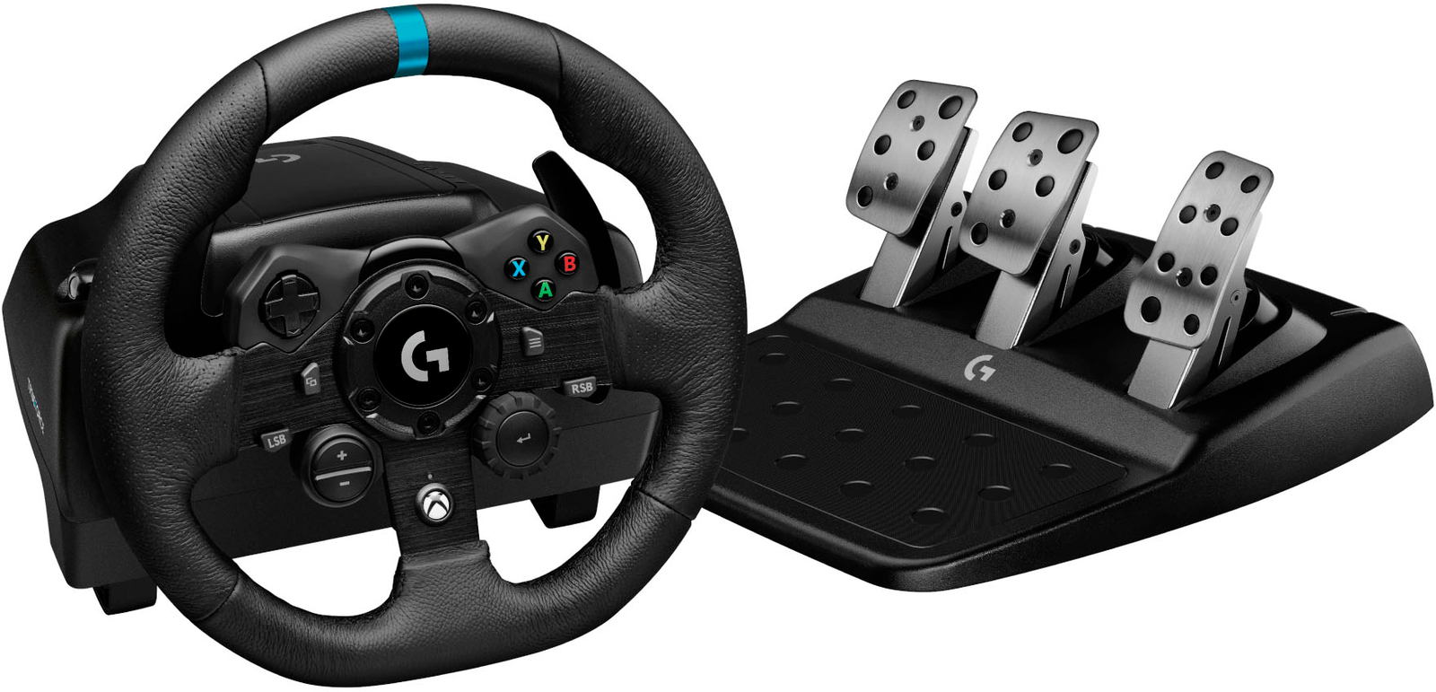 Logitech – G923 Racing Wheel and Pedals for Xbox Series X|S, Xbox One and PC …