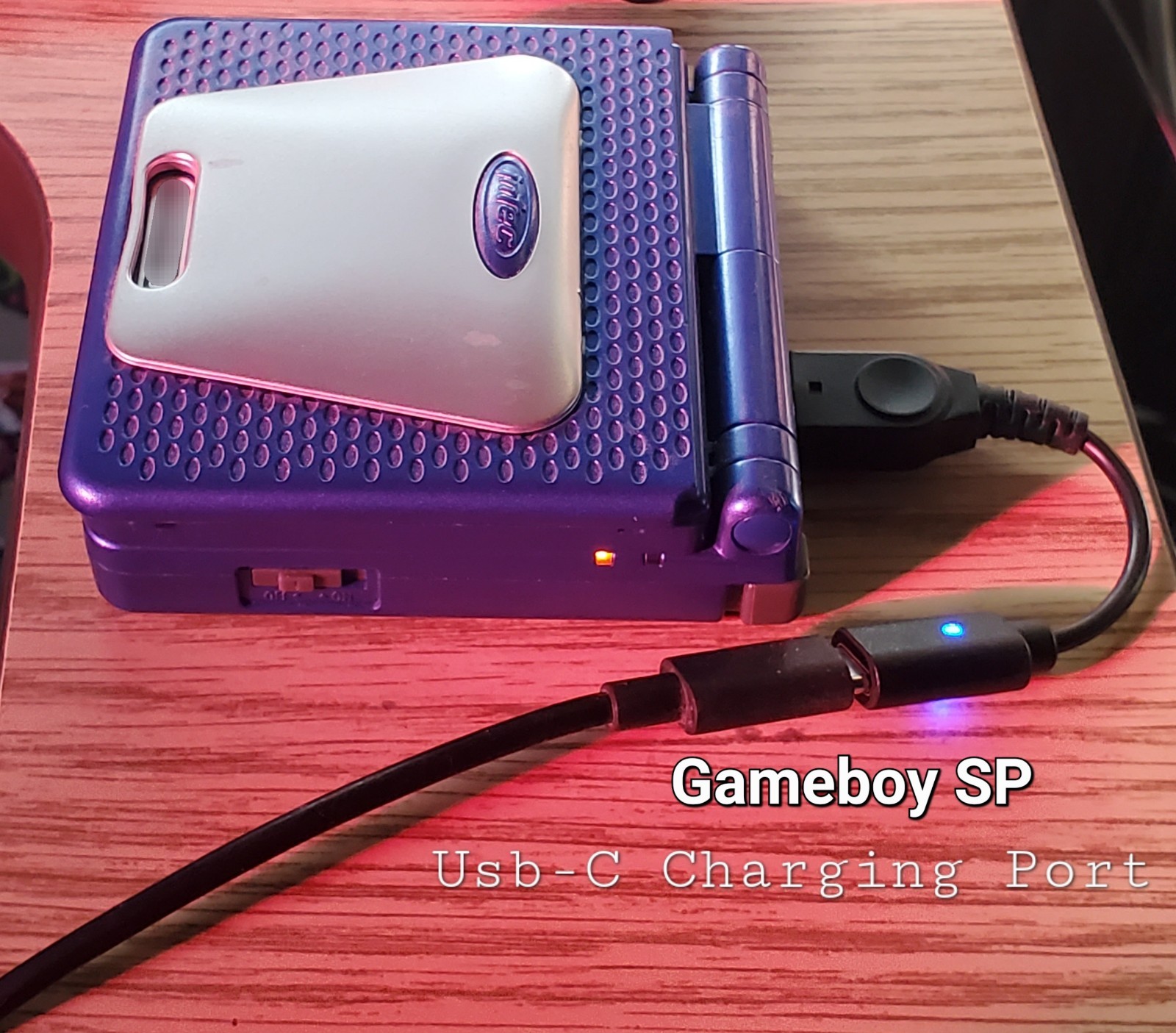 USB-C for Gameboy Advance SP Charger, USB Type C Adapter for Nintendo DS Game