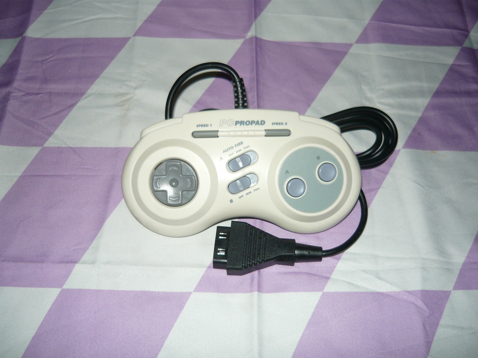 InterAct PC ProPad for DOS Windows Gameport 2 Buttons Used Tested