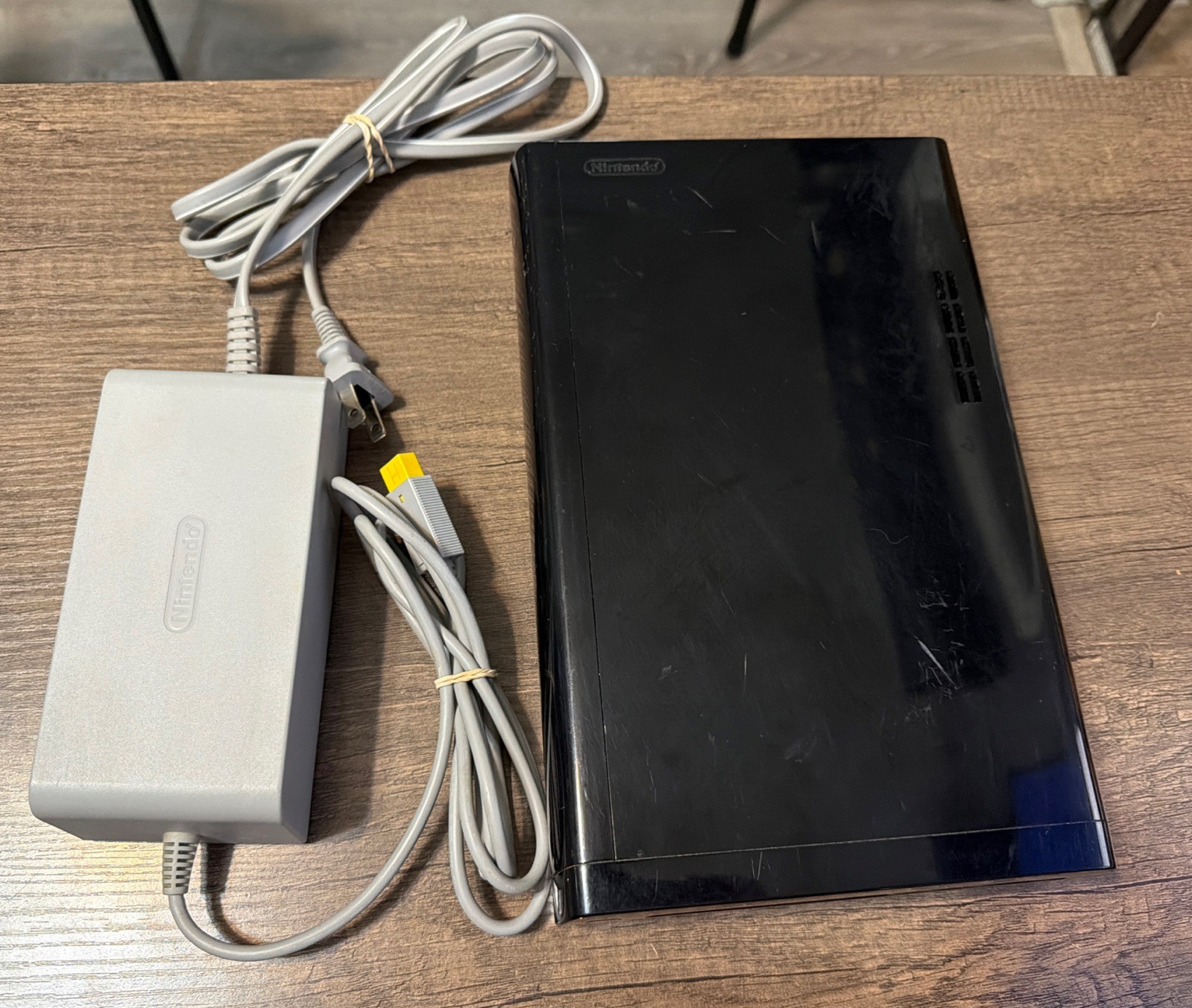 Black Nintendo Wii U Console Only WUP-010 w/ Charger – Tested