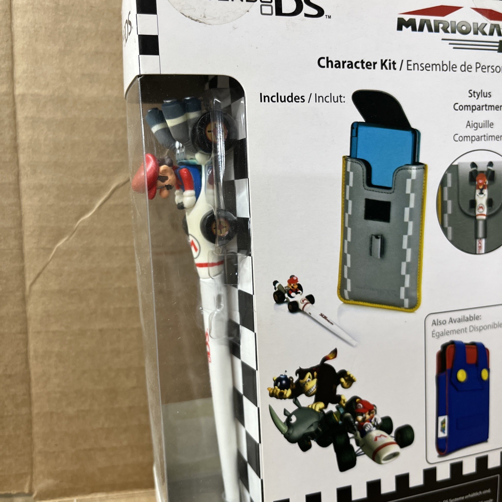 MARIOKART NINTENDO DS, DS lite & 3DS includes System case + Stylus, NEW