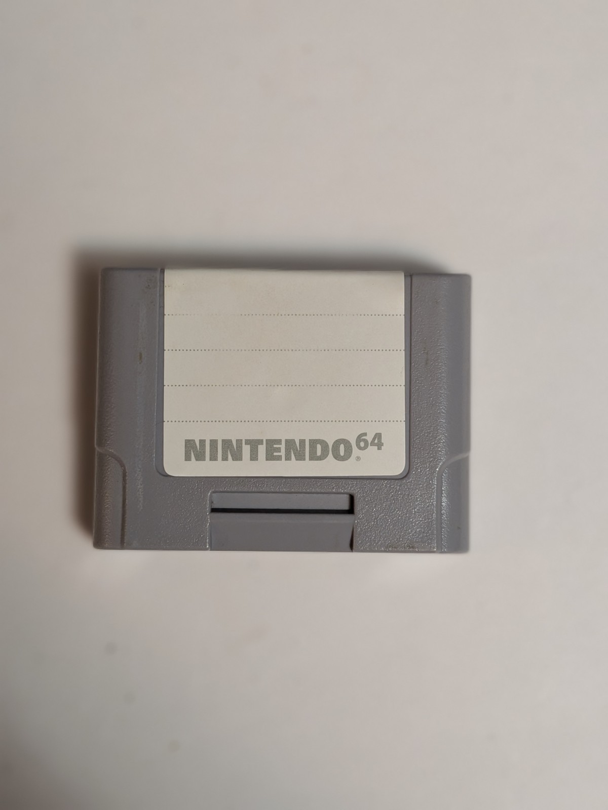 Nintendo 64 Controller Pak N64 Memory Card Save Pack NUS-004 |OEM *Tested*