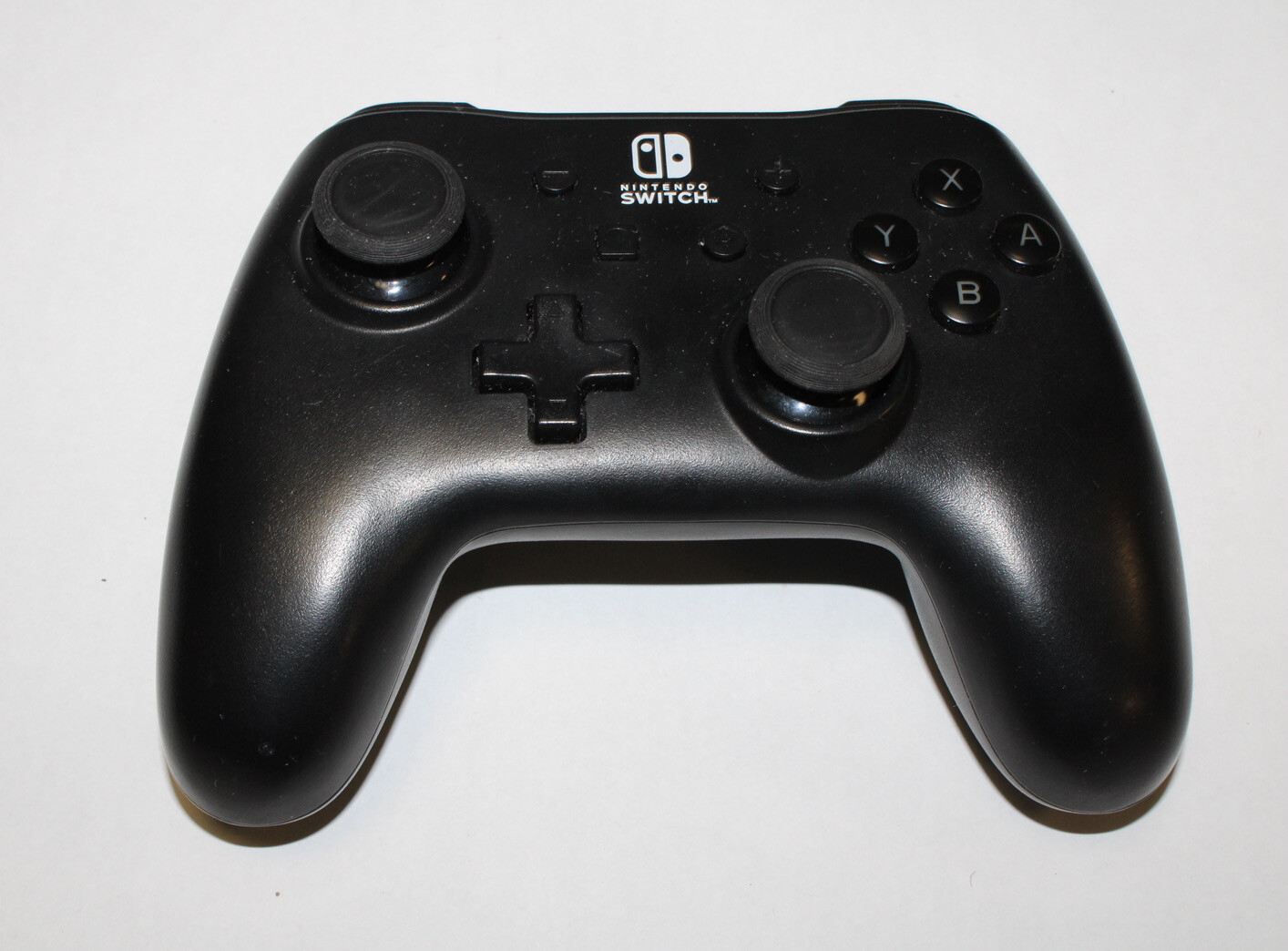 🏁 PowerA Wired Controller for Nintendo Switch – Black 🆕AS SHOWN‼️ NO CABLE