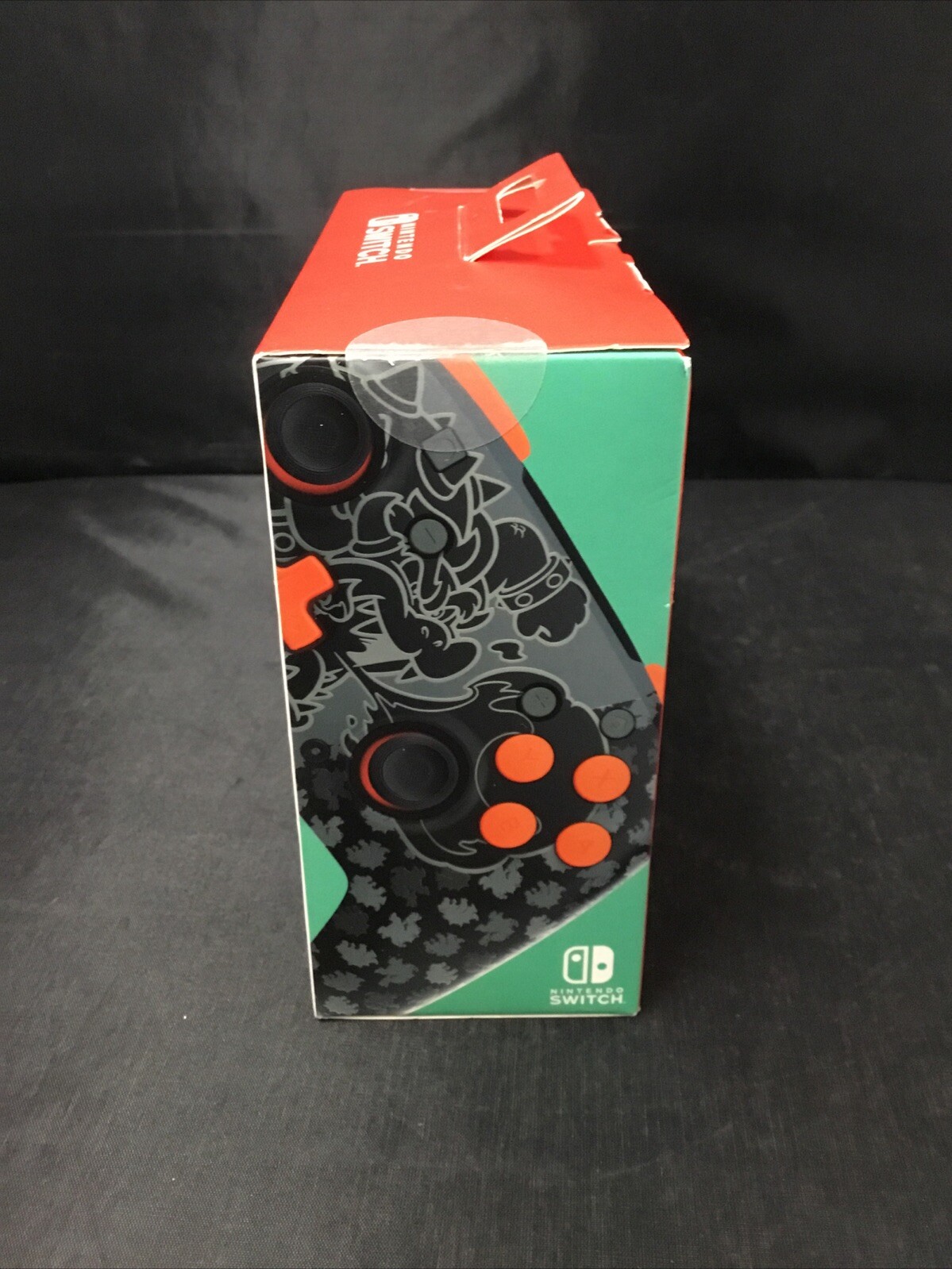 PDP REMATCH GLOW Wireless Controller Blackout Bowser for Nintendo Switch NEW