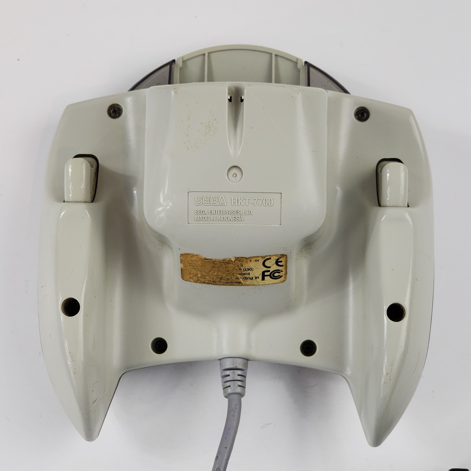 OEM Sega Dreamcast Clear Translucent Black GRAY Smoke Controller Genuine HKT7700
