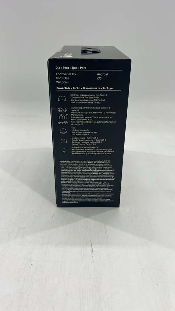 Microsoft Elite Gamepad PC,One Analogue/Digital Black FST-00003 New Sealed