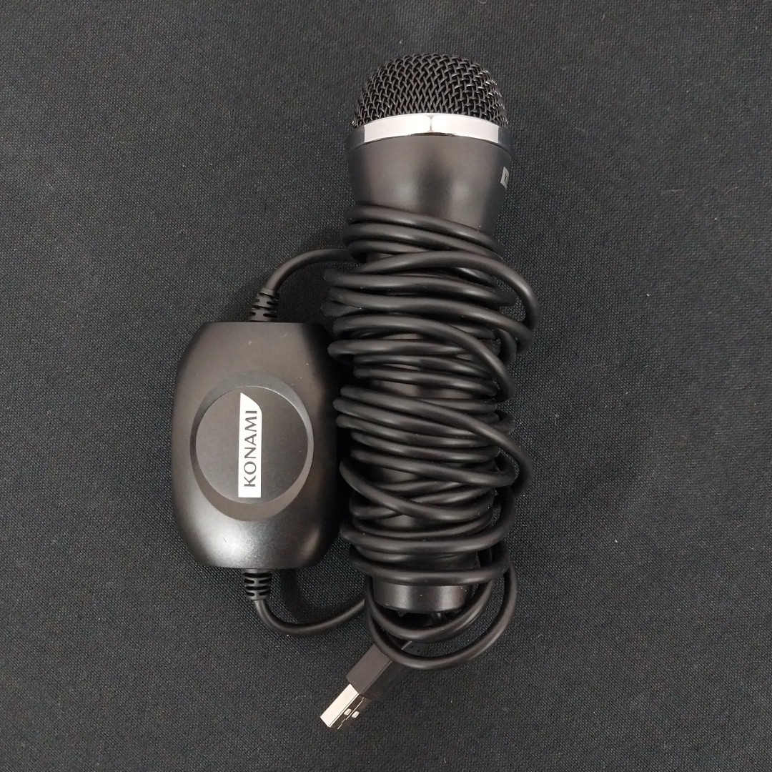 Logitech Konami USB Mic Microphone A-0234A For PS2 PS3 PS4 Xbox One Xbox 360