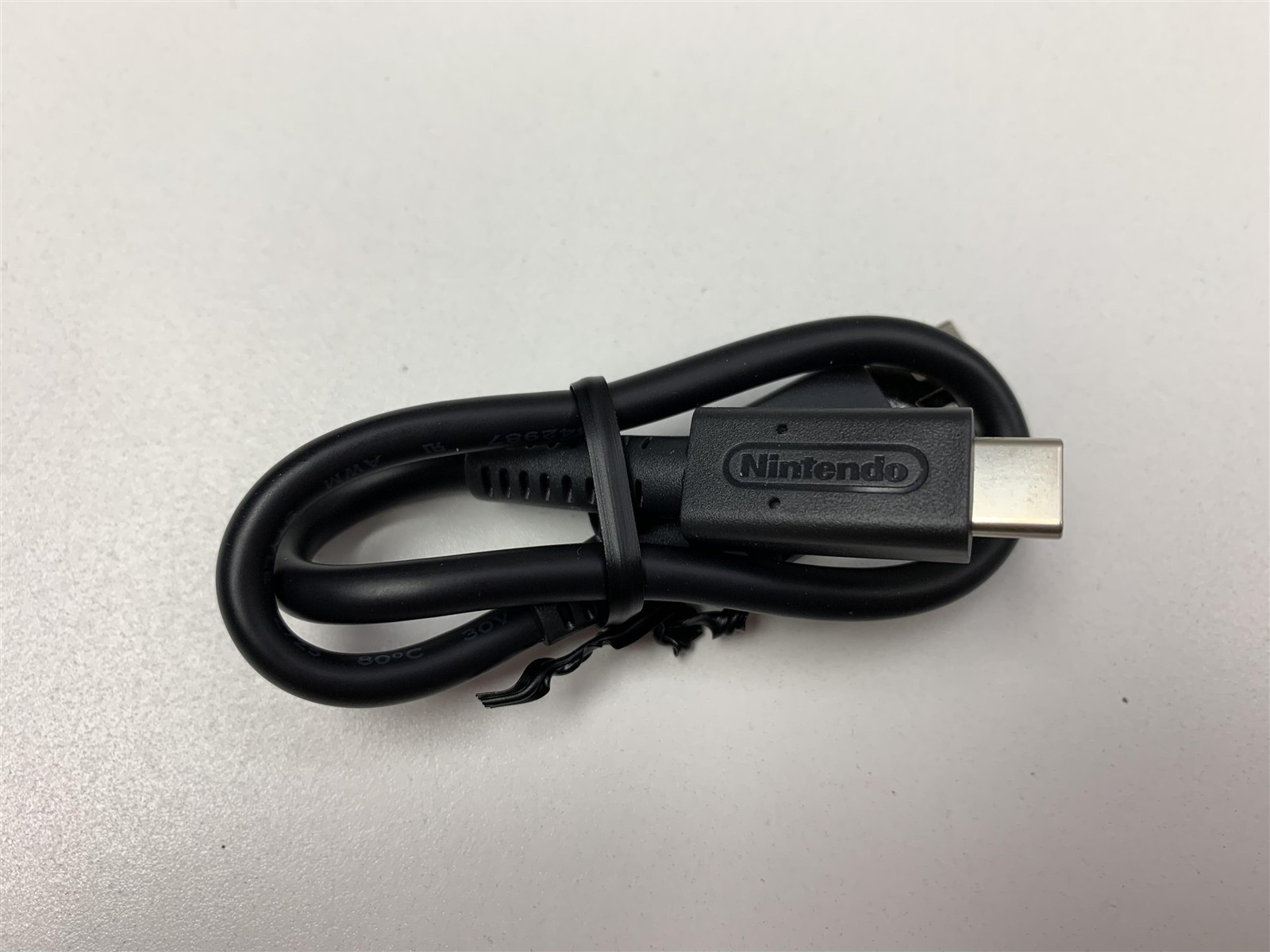 Nintendo Switch Official USB-C Charging Cable (HAC-010) 1 Foot Length